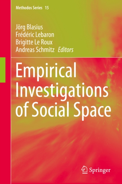 E-kniha Empirical Investigations of Social Space Jorg Blasius