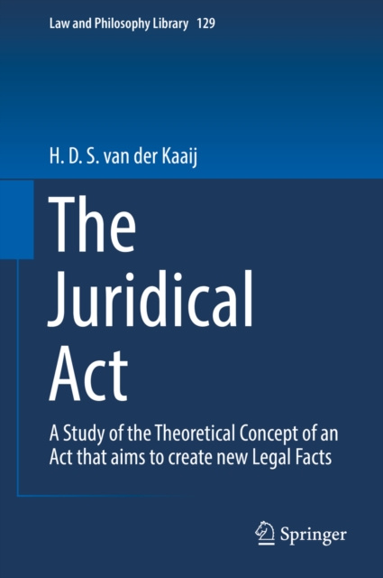 E-knjiga Juridical Act H. D. S. van der Kaaij