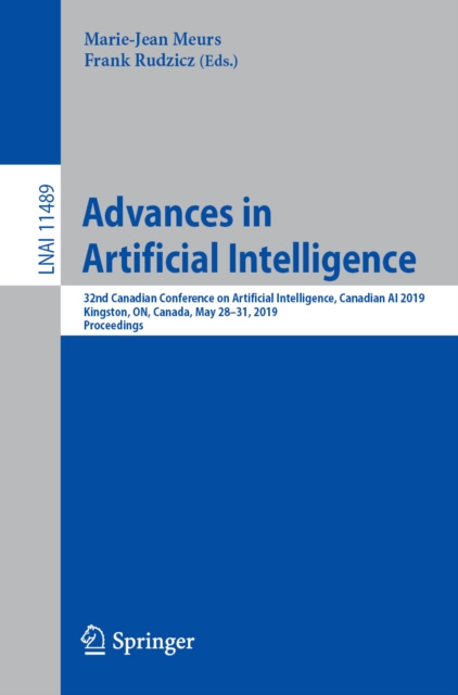 E-knjiga Advances in Artificial Intelligence Marie-Jean Meurs