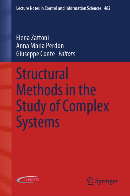 E-knjiga Structural Methods in the Study of Complex Systems Elena Zattoni