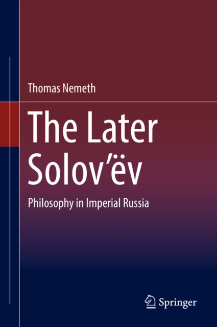 E-kniha Later Solov'ev Thomas Nemeth