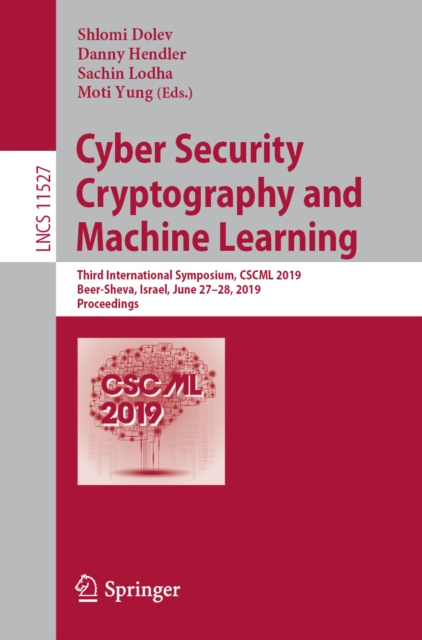 E-book Cyber Security Cryptography and Machine Learning Shlomi Dolev