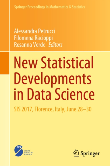 E-book New Statistical Developments in Data Science Alessandra Petrucci