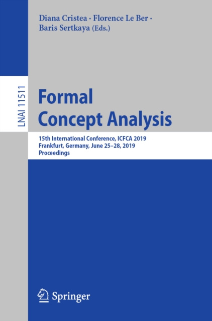 E-Book Formal Concept Analysis Diana Cristea