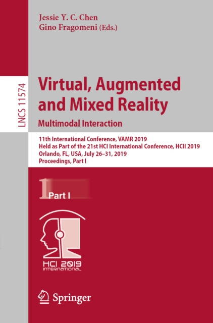 E-kniha Virtual, Augmented and Mixed Reality. Multimodal Interaction Jessie Y.C. Chen