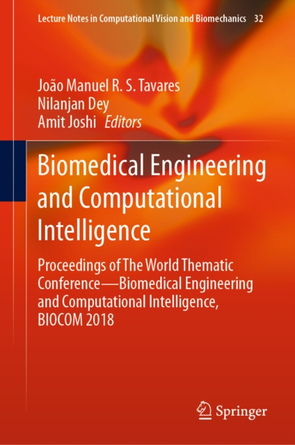 E-knjiga Biomedical Engineering and Computational Intelligence Joao Manuel R. S. Tavares