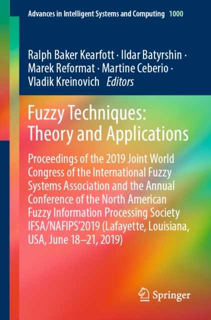 E-knjiga Fuzzy Techniques: Theory and Applications Ralph Baker Kearfott