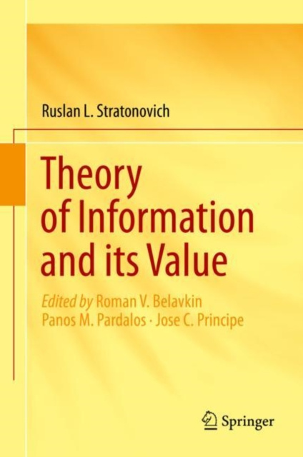 Livre numérique Theory of Information and its Value Roman V. Belavkin