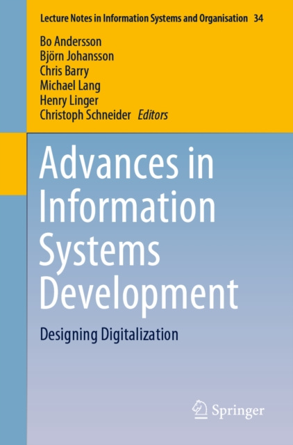 E-kniha Advances in Information Systems Development Bo Andersson