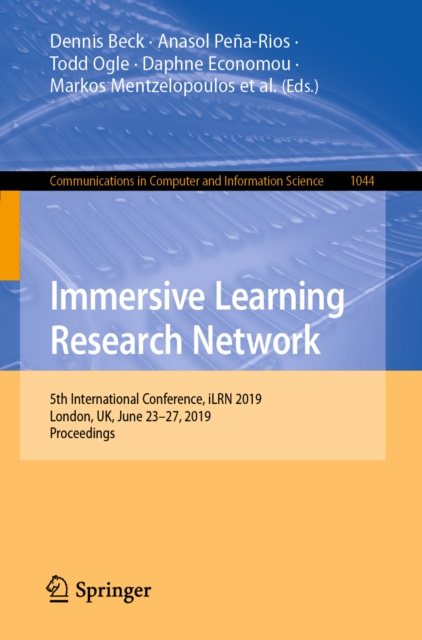 E-knjiga Immersive Learning Research Network Dennis Beck