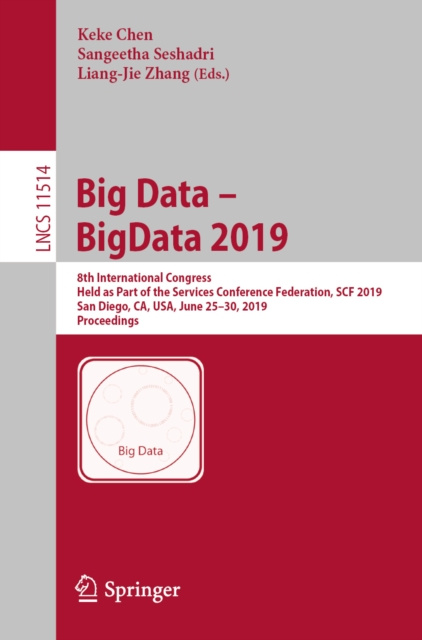 E-book Big Data - BigData 2019 Keke Chen