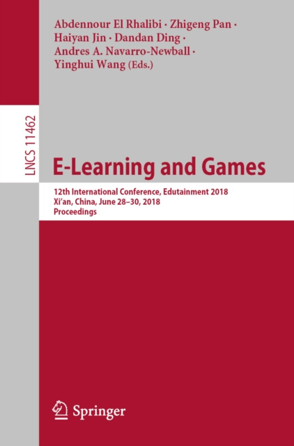 E-kniha E-Learning and Games Abdennour El Rhalibi