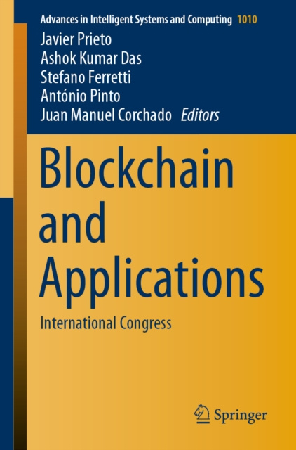 E-kniha Blockchain and Applications Javier Prieto