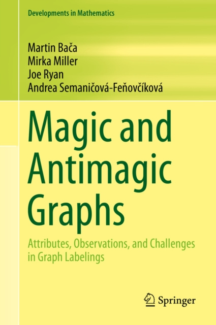 E-knjiga Magic and Antimagic Graphs Martin Baca