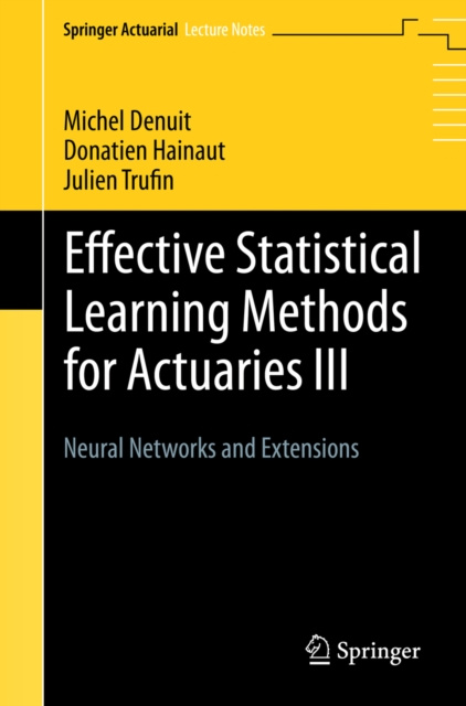 E-book Effective Statistical Learning Methods for Actuaries III Michel Denuit