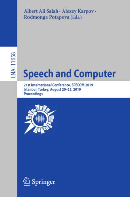 E-book Speech and Computer Albert Ali Salah
