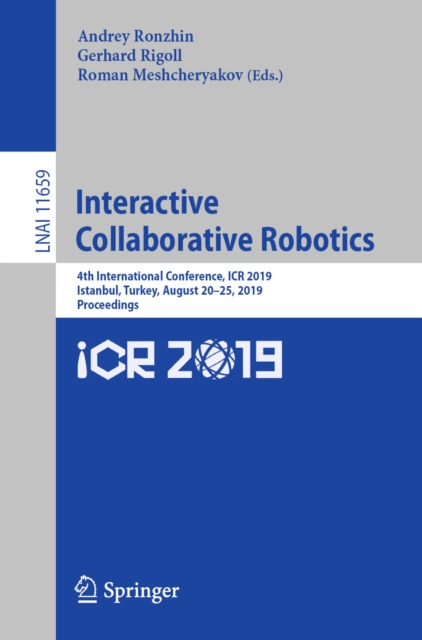 E-knjiga Interactive Collaborative Robotics Andrey Ronzhin
