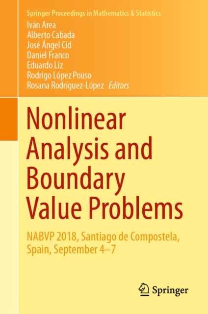 E-knjiga Nonlinear Analysis and Boundary Value Problems Ivan Area