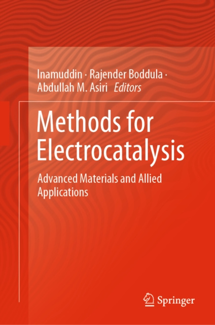 E-knjiga Methods for Electrocatalysis Inamuddin