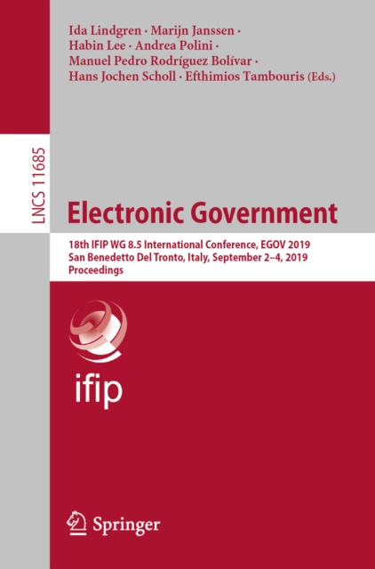 E-book Electronic Government Ida Lindgren