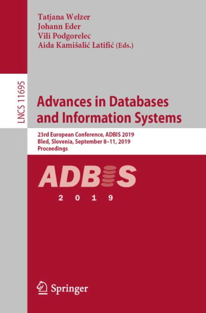 E-kniha Advances in Databases and Information Systems Tatjana Welzer