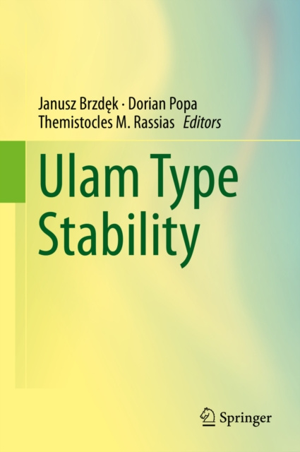 E-knjiga Ulam Type Stability Janusz Brzdek