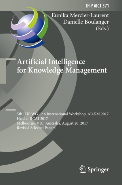 E-knjiga Artificial Intelligence for Knowledge Management Eunika Mercier-Laurent