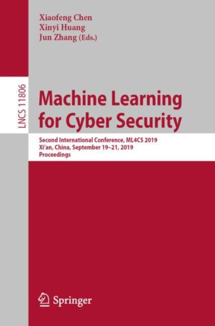 E-knjiga Machine Learning for Cyber Security Xiaofeng Chen