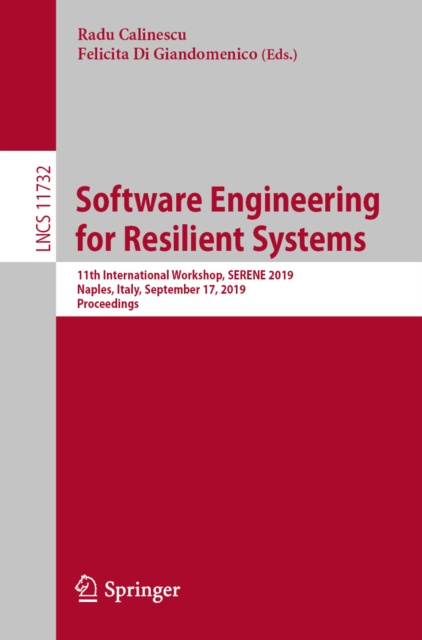 E-book Software Engineering for Resilient Systems Radu Calinescu