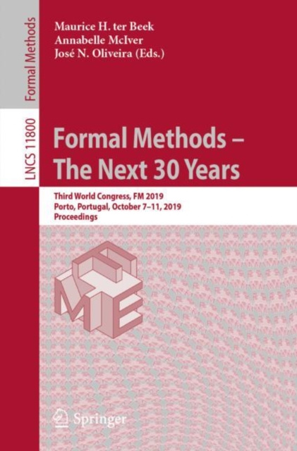 E-kniha Formal Methods - The Next 30 Years Maurice H. ter Beek
