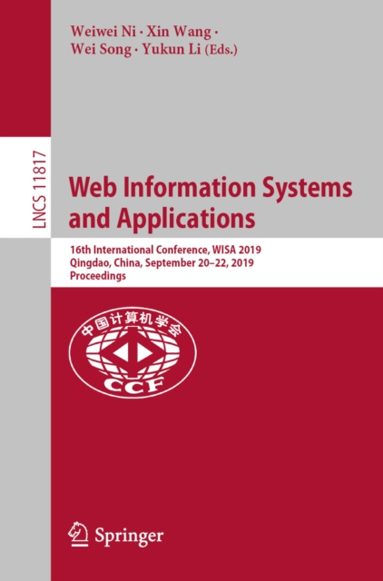 E-kniha Web Information Systems and Applications Weiwei Ni