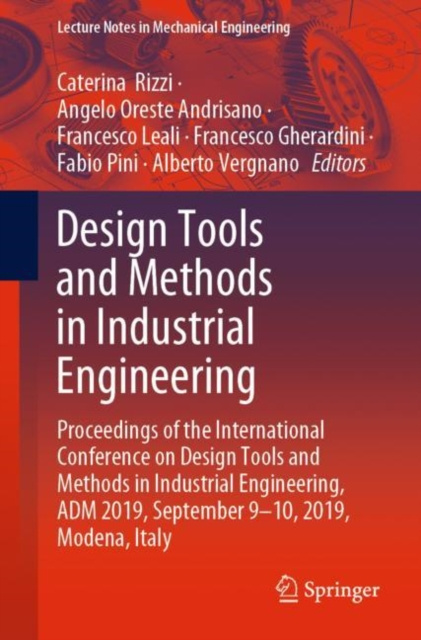 E-book Design Tools and Methods in Industrial Engineering Caterina Rizzi