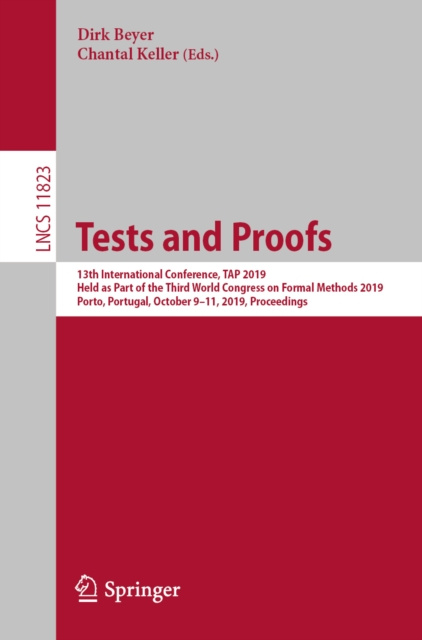 E-knjiga Tests and Proofs Dirk Beyer