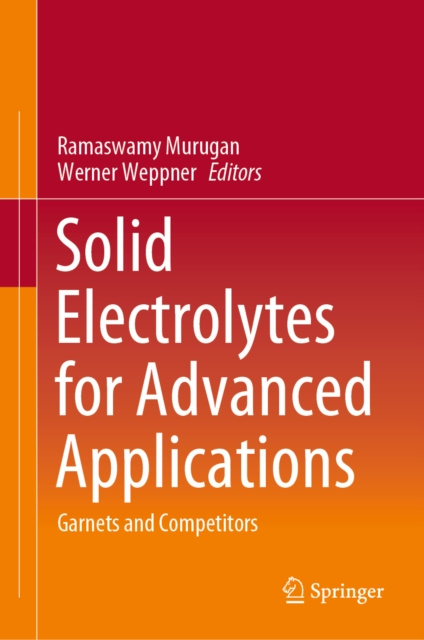 E-book Solid Electrolytes for Advanced Applications Ramaswamy Murugan