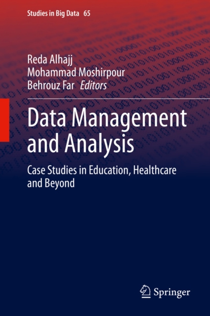E-book Data Management and Analysis Reda Alhajj