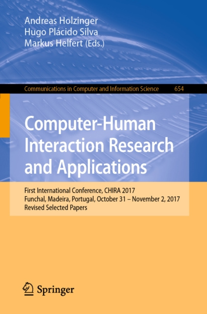 E-knjiga Computer-Human Interaction Research and Applications Andreas Holzinger