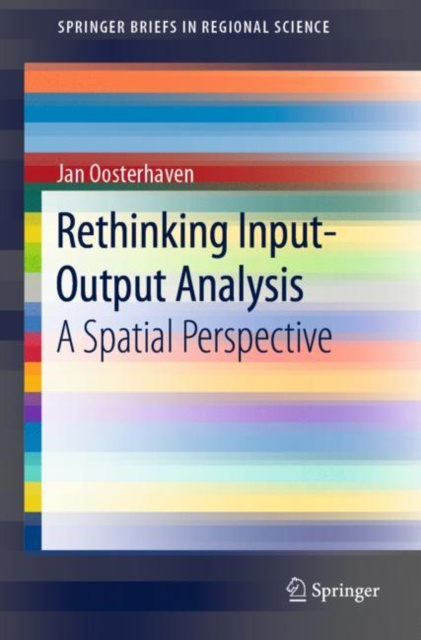 E-knjiga Rethinking Input-Output Analysis Jan Oosterhaven