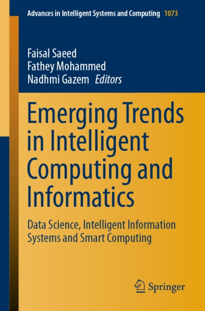 E-knjiga Emerging Trends in Intelligent Computing and Informatics Faisal Saeed