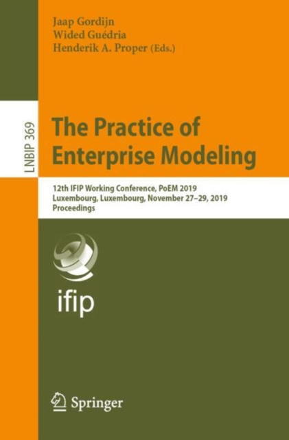 E-book Practice of Enterprise Modeling Jaap Gordijn