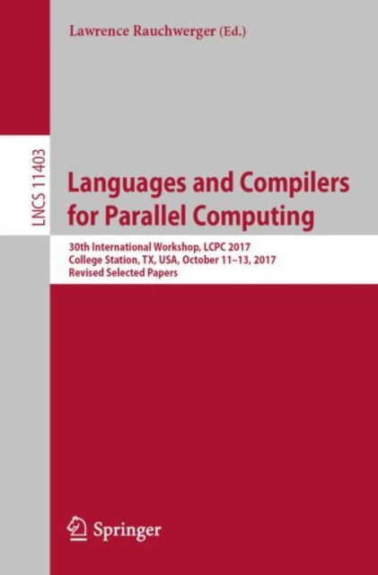 E-knjiga Languages and Compilers for Parallel Computing Lawrence Rauchwerger