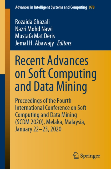 E-book Recent Advances on Soft Computing and Data Mining Rozaida Ghazali
