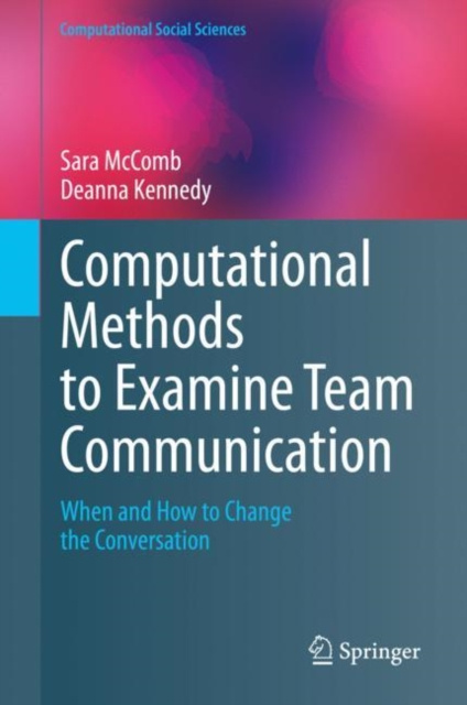 E-knjiga Computational Methods to Examine Team Communication Sara McComb