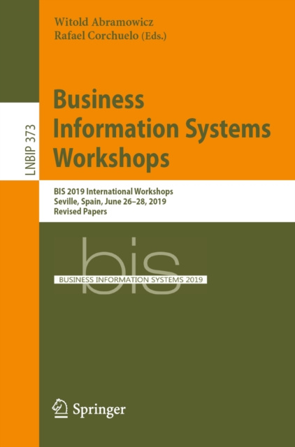 E-book Business Information Systems Workshops Witold Abramowicz