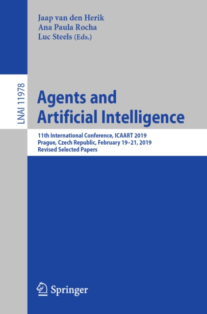 E-knjiga Agents and Artificial Intelligence Jaap van den Herik