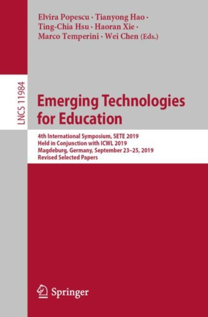 E-book Emerging Technologies for Education Elvira Popescu