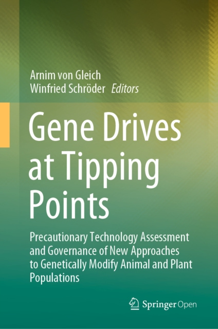 E-book Gene Drives at Tipping Points Arnim von Gleich