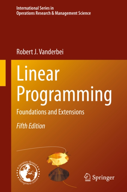 E-book Linear Programming Robert J. Vanderbei