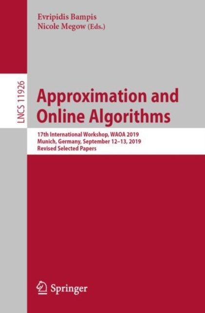 E-knjiga Approximation and Online Algorithms Evripidis Bampis