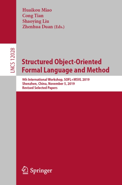 ebook Structured Object-Oriented Formal Language and Method Huaikou Miao