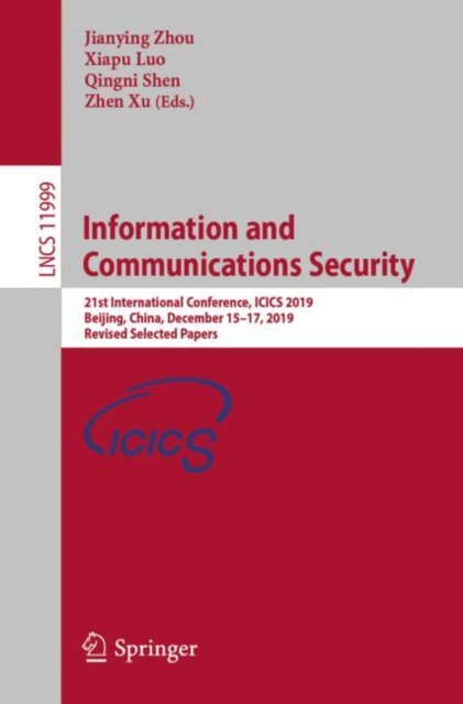 E-book Information and Communications Security Jianying Zhou